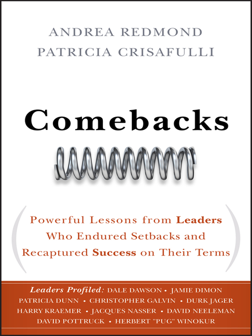 Title details for Comebacks by Andrea Redmond - Available